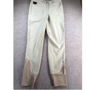 Dover Saddlery Dalton Knee Patch Breech Tan Equestrian Riding Pants 30 350392